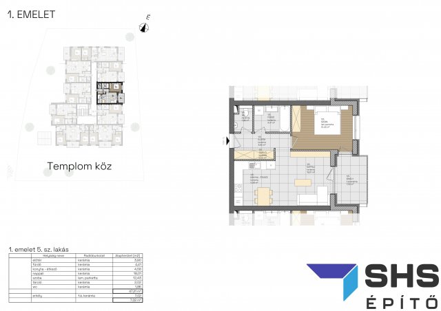 Eladó téglalakás, Seregélyesen 54 M Ft, 2 szobás