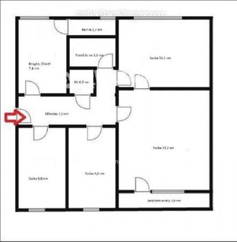 Eladó téglalakás, Szabadegyházán 36.5 M Ft, 2+2 szobás