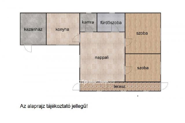Eladó családi ház, Napkoron 48 M Ft, 2 szobás