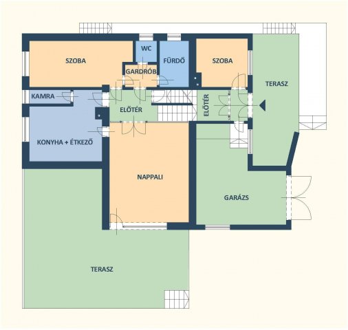 Eladó családi ház, Piliscsabán 134.9 M Ft, 5+2 szobás