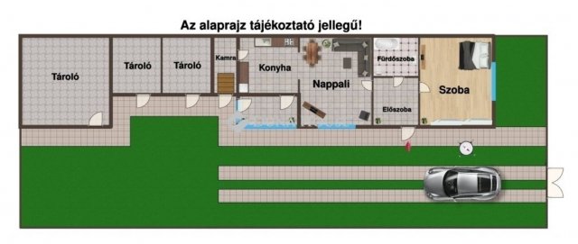 Eladó családi ház, Budapesten, XX. kerületben 74.9 M Ft