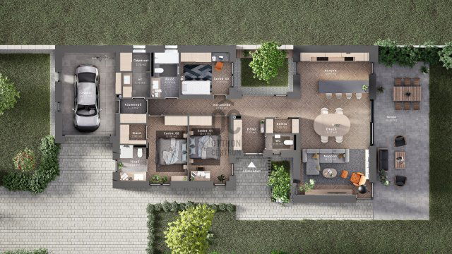 Eladó családi ház, Győrújbaráton 165.9 M Ft, 4 szobás