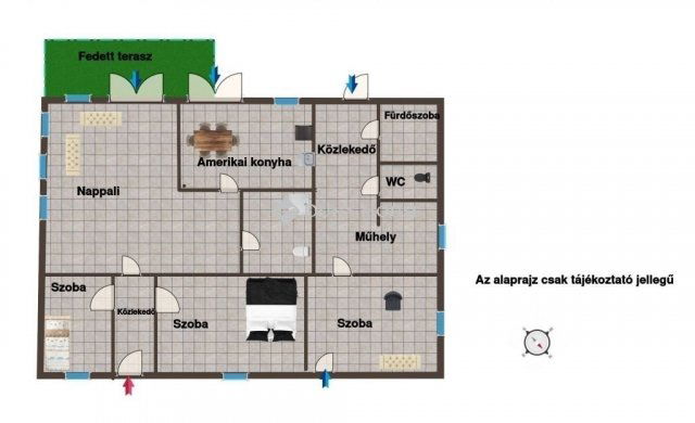 Eladó családi ház, Erdőkertesen 89.99 M Ft, 4 szobás