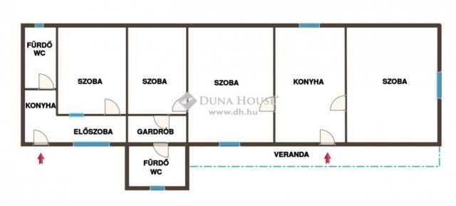 Eladó családi ház, Vecsésen 89.9 M Ft, 4 szobás