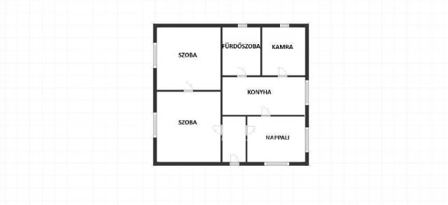 Eladó családi ház, Felgyőn 21 M Ft, 2+1 szobás