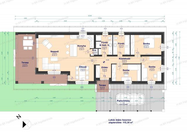 Eladó családi ház, Veresegyházon 139 M Ft, 4 szobás