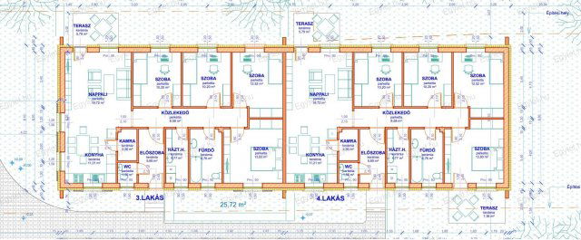 Eladó ikerház, Monoron 89.8 M Ft, 5 szobás / költözzbe.hu