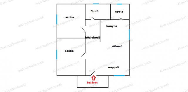 Eladó családi ház, Kecskeméten 48.9 M Ft, 2 szobás