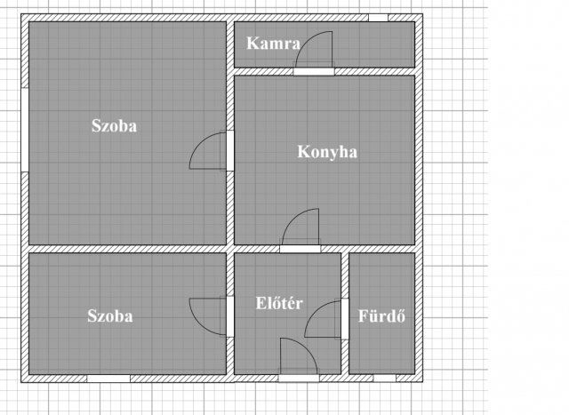 Eladó családi ház, Kecskeméten 24 M Ft, 2 szobás