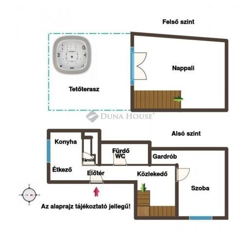 Eladó téglalakás, Budapesten, V. kerületben 189 M Ft, 2 szobás