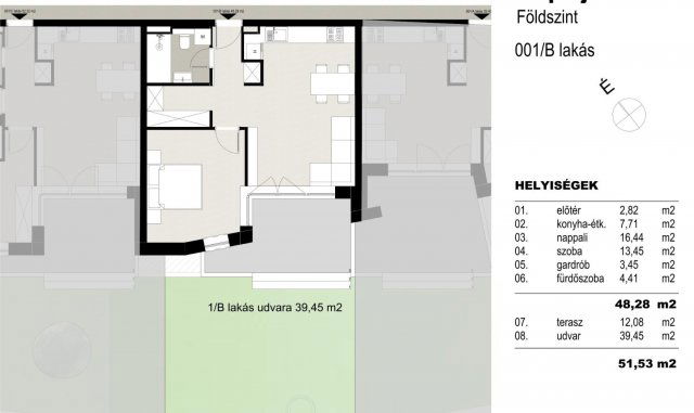 Eladó téglalakás, Debrecenben 75 M Ft, 2 szobás