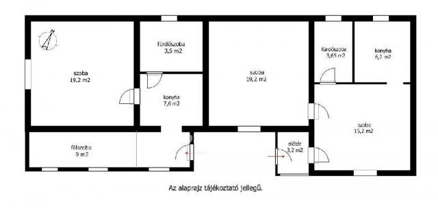 Eladó családi ház, Isaszegen 65.9 M Ft, 3+1 szobás