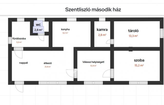 Eladó családi ház, Szentliszlón 62.794 M Ft, 2+3 szobás