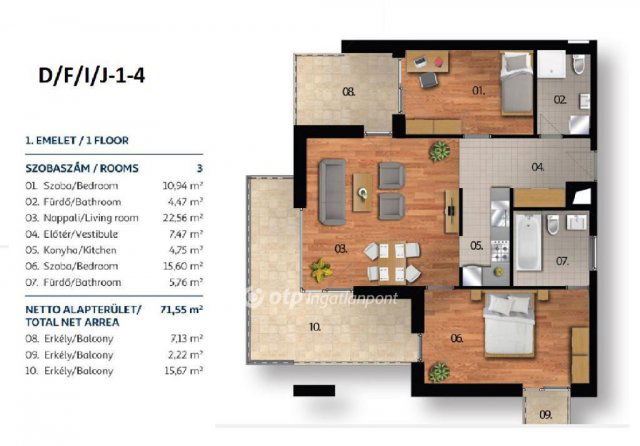 Eladó téglalakás, Budapesten, XI. kerületben 108.049 M Ft