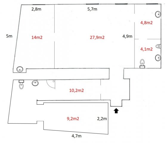 Eladó üzlethelyiség, Székesfehérvárott 39.9 M Ft