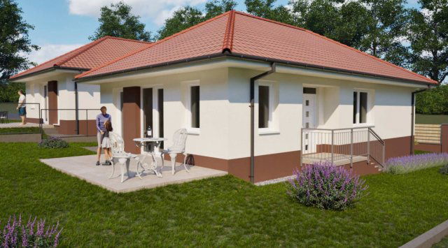 Eladó ikerház, Őrbottyánban 90.75 M Ft, 4 szobás