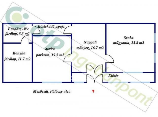 Eladó családi ház, Mezőcsáton 19.9 M Ft, 3 szobás