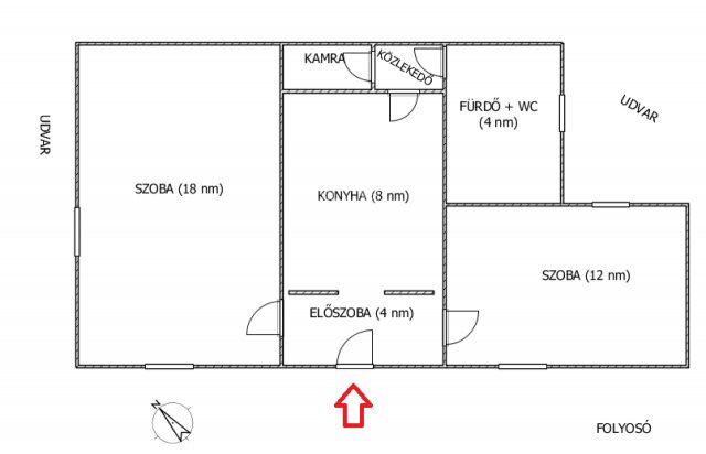 Eladó téglalakás, Budapesten, V. kerületben 89 M Ft, 2 szobás