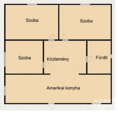 Eladó családi ház, Hódmezővásárhelyen 72 M Ft, 4 szobás