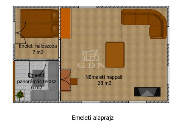 Eladó családi ház, Monoron 64.7 M Ft, 2+1 szobás