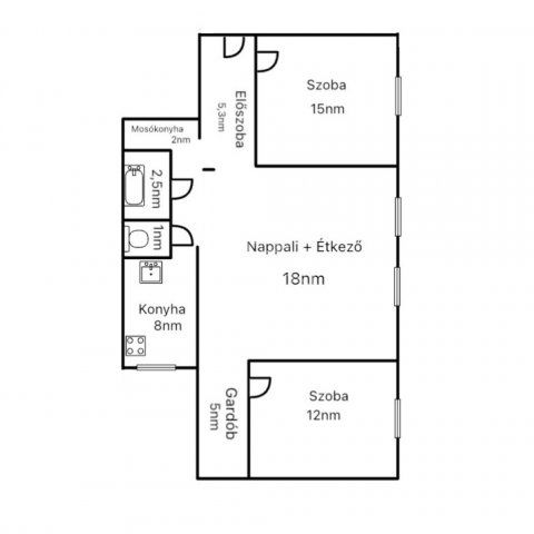 Eladó panellakás, Budapesten, IV. kerületben 84.9 M Ft, 3 szobás