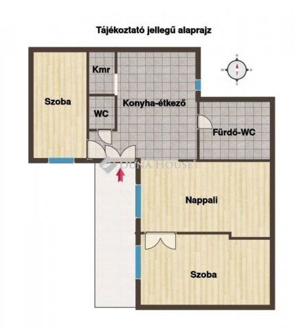 Eladó téglalakás, Budapesten, VIII. kerületben 108.5 M Ft