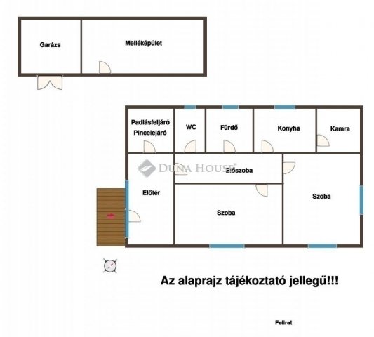 Eladó családi ház, Tápiószecsőn 48.5 M Ft, 2 szobás
