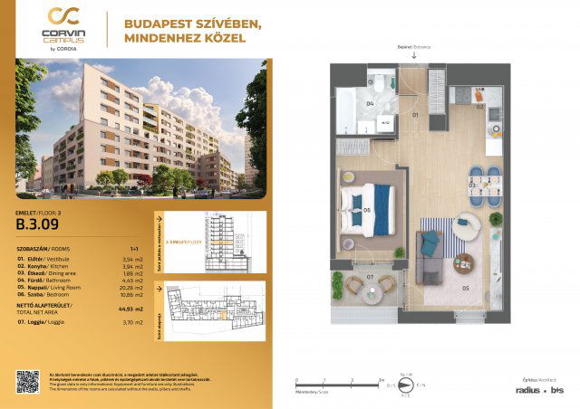 Eladó téglalakás, Budapesten, VIII. kerületben, Balassa utcában