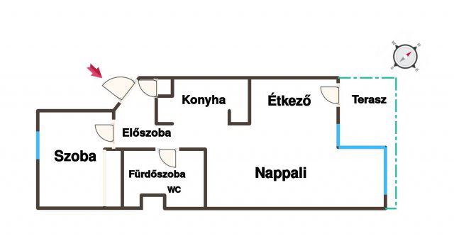 Kiadó téglalakás, albérlet, Budapesten, VI. kerületben