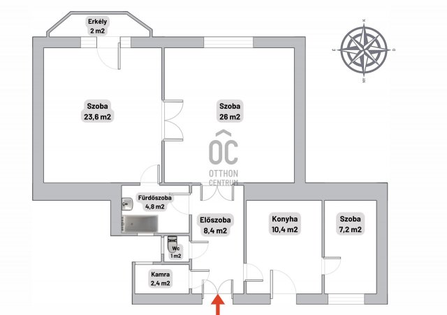 Eladó téglalakás, Budapesten, II. kerületben 113.9 M Ft