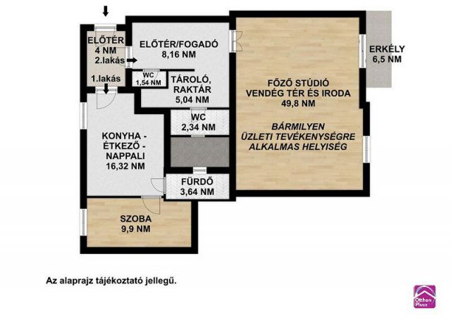Eladó téglalakás, Budapesten, VI. kerületben, Bajza utcában