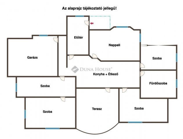Eladó családi ház, Vácon 275 M Ft, 8 szobás