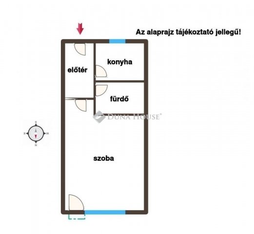 Eladó téglalakás, Budapesten, XIII. kerületben 65 M Ft, 1 szobás