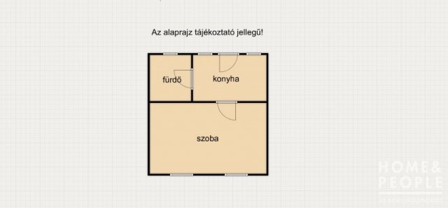 Eladó családi ház, Kisteleken 15.5 M Ft, 1 szobás