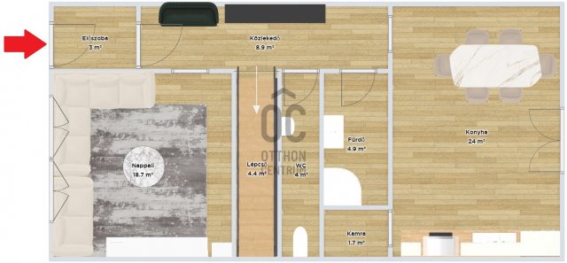 Eladó családi ház, Galgamácsán 77.5 M Ft, 4 szobás