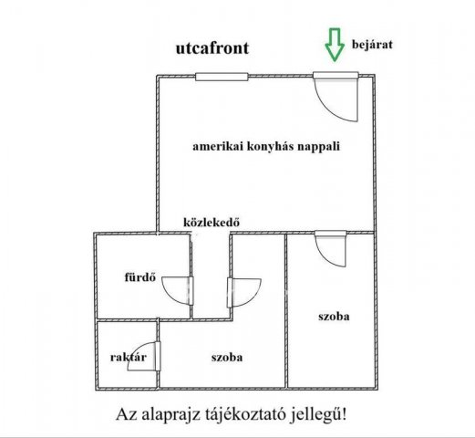 Eladó téglalakás, Budapesten, VII. kerületben 62.9 M Ft