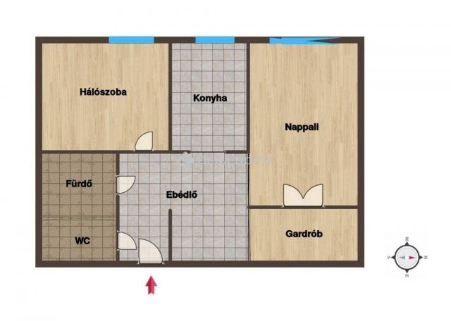 Eladó panellakás, Budapesten, III. kerületben 69.99 M Ft
