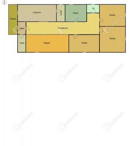 Eladó téglalakás, Nagykanizsán 38 M Ft, 3 szobás