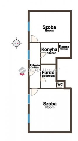Kiadó téglalakás, albérlet, V. kerületben, Alkotmány utcában