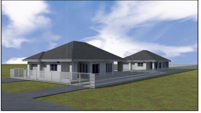 Eladó ikerház, Pusztaszabolcson 86.9 M Ft, 4 szobás