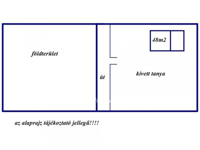 Eladó mezogazdasagi ingatlan, Szabadszálláson 24 M Ft, 1 szobás