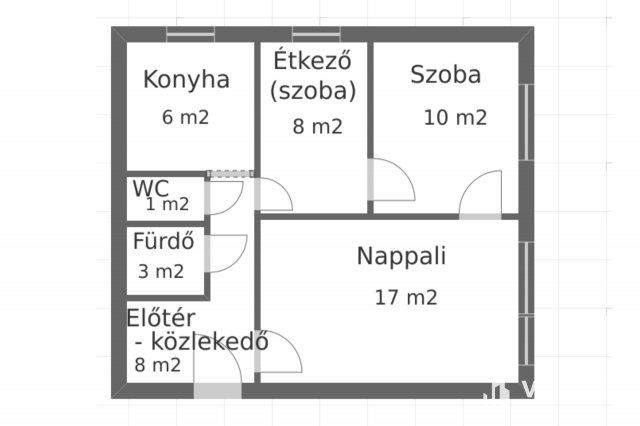 Eladó panellakás, Hódmezővásárhelyen 32.9 M Ft, 3 szobás