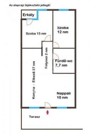 Eladó téglalakás, Kecskeméten 85 M Ft, 2+1 szobás