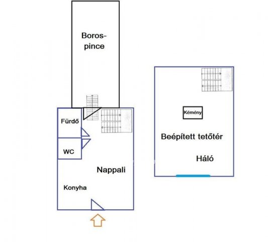 Eladó nyaraló, Balatonfőkajáron 25.9 M Ft, 1+1 szobás