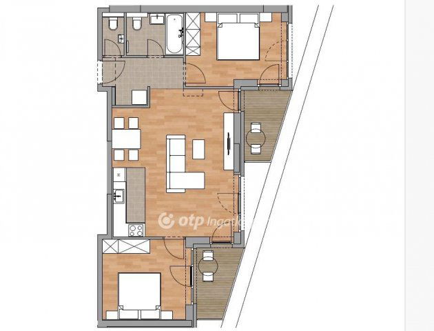 Eladó téglalakás, Budapesten, XI. kerületben 118.3 M Ft
