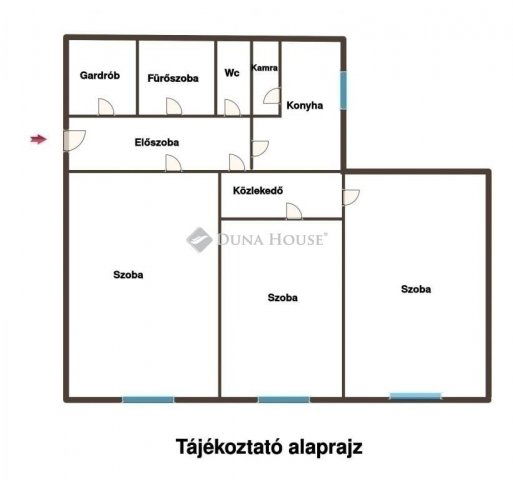 Eladó panellakás, Budapesten, III. kerületben 74.9 M Ft, 3 szobás