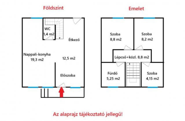 Eladó sorház, Szigetszentmiklóson 72.9 M Ft, 3+1 szobás