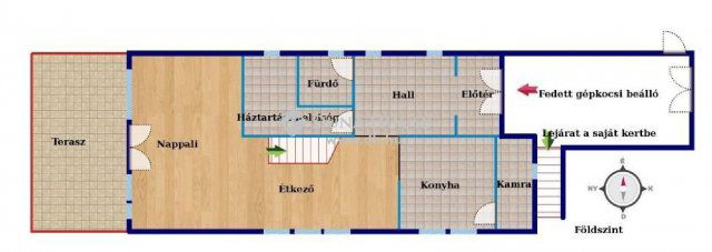 Eladó téglalakás, Pilisborosjenőn 109.9 M Ft, 3+1 szobás