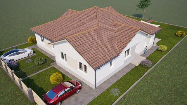 Eladó ikerház, Csörögön 91.99 M Ft, 4 szobás