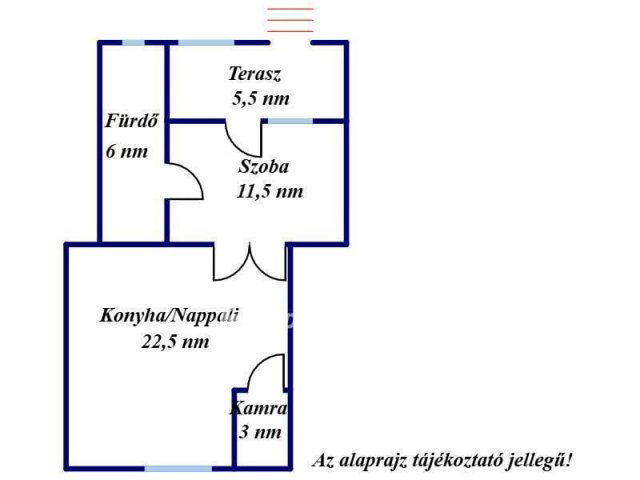 Eladó téglalakás, Gyulán 26.8 M Ft, 1 szobás